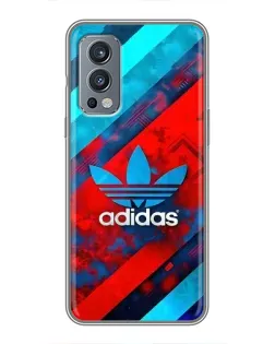 Чехол для OnePlus Nord 2 с картинкой «Абстракция Adidas»