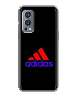 Чехол для OnePlus Nord 2 с картинкой «Классический Adidas»