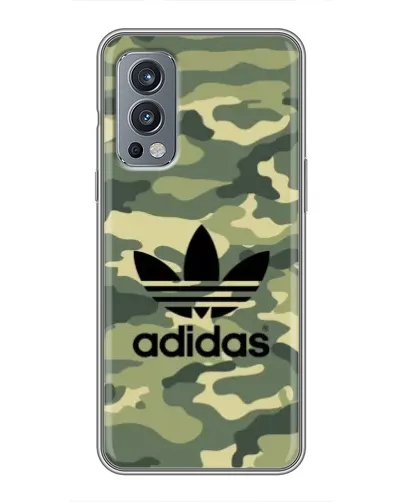 Чехол для OnePlus Nord 2 с картинкой «Милитари стиль Adidas» Чехол для OnePlus Nord 2 с картинкой «Милитари стиль Adidas»
