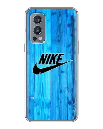 Чехол для OnePlus Nord 2 с картинкой «Голубое дерево Nike»