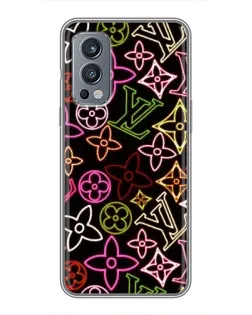 Чехол для OnePlus Nord 2 с картинкой «Неоновый микс Nike» Чехол для OnePlus Nord 2 с картинкой «Неоновый микс Nike»