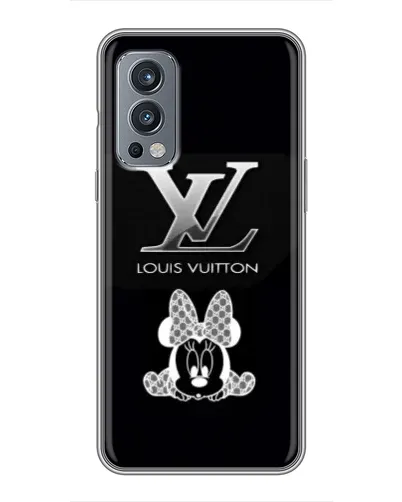 Чехол для OnePlus Nord 2 с картинкой «LV и Минни Маус»