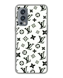 Чехол для OnePlus Nord 2 с картинкой «Монохромный хаос LV»