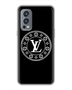 Чехол для OnePlus Nord 2 с картинкой «LV — печать стиля»