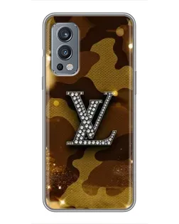 Чехол для OnePlus Nord 2 с картинкой «Камуфляжный Louis Vuitton»