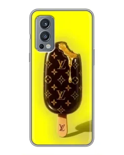 Чехол для OnePlus Nord 2 с картинкой «Мороженое от LV»