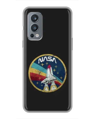 Чехол для OnePlus Nord 2 с картинкой «NASA — эмблема миссии»