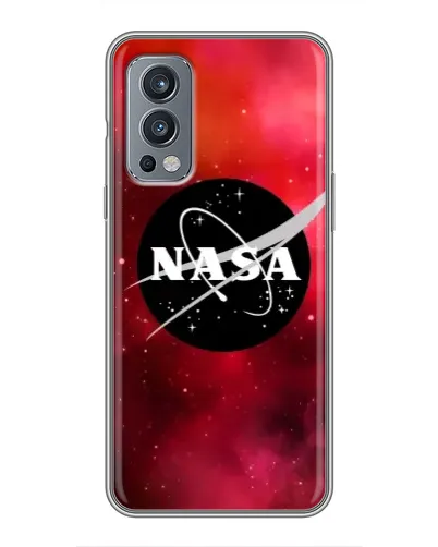 Чехол для OnePlus Nord 2 с картинкой «NASA — красная туманность»