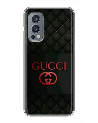 Чехол для OnePlus Nord 2 с картинкой «Gucci — стеганый черный»