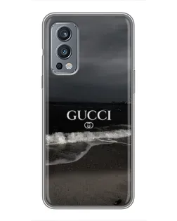 Чехол для OnePlus Nord 2 с картинкой «Gucci — морской прибой» Чехол для OnePlus Nord 2 с картинкой «Gucci — морской прибой»