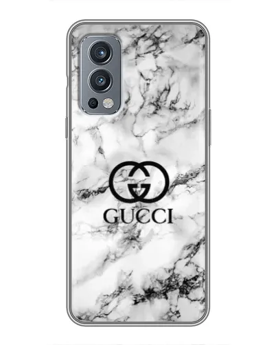 Чехол для OnePlus Nord 2 с картинкой «Gucci — мраморный шик»