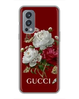 Чехол для OnePlus Nord 2 с картинкой «Gucci — сад» Чехол для OnePlus Nord 2 с картинкой «Gucci — сад»