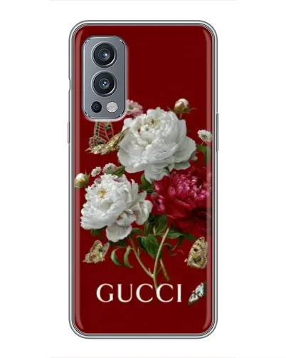 Чехол для OnePlus Nord 2 с картинкой «Gucci —  сад»