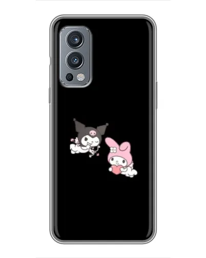 Чехол для OnePlus Nord 2 с картинкой «My Melody и Kuromi»