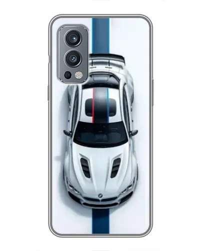 Чехол для OnePlus Nord 2 с картинкой «Вид сверху — BMW M» Чехол для OnePlus Nord 2 с картинкой «Вид сверху — BMW M»