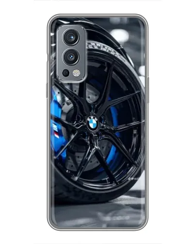 Чехол для OnePlus Nord 2 с картинкой «Колесо BMW вблизи» Чехол для OnePlus Nord 2 с картинкой «Колесо BMW вблизи»