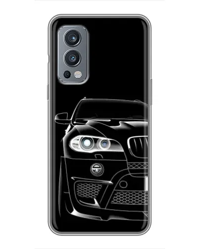 Чехол для OnePlus Nord 2 с картинкой «Темный силуэт BMW» Чехол для OnePlus Nord 2 с картинкой «Темный силуэт BMW»