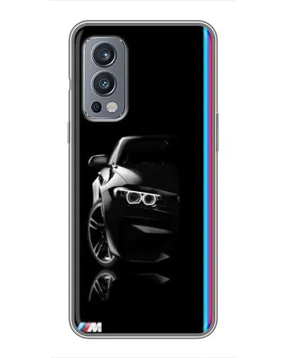 Чехол для OnePlus Nord 2 с картинкой «Силуэт BMW в темноте» Чехол для OnePlus Nord 2 с картинкой «Силуэт BMW в темноте»