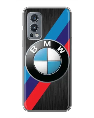 Чехол для OnePlus Nord 2 с картинкой «BMW M-stripes стиль» Чехол для OnePlus Nord 2 с картинкой «BMW M-stripes стиль»
