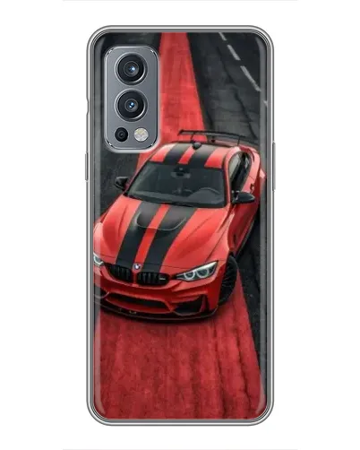 Чехол для OnePlus Nord 2 с картинкой «BMW на красной дорожке» Чехол для OnePlus Nord 2 с картинкой «BMW на красной дорожке»