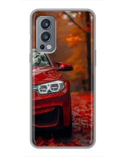 Чехол для OnePlus Nord 2 с картинкой «Осенняя BMW M4» Чехол для OnePlus Nord 2 с картинкой «Осенняя BMW M4»