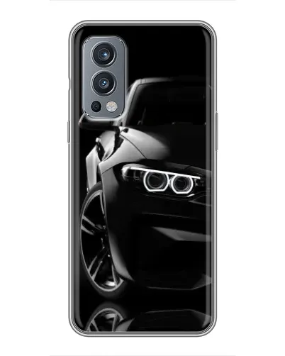Чехол для OnePlus Nord 2 с картинкой «Черная BMW — профиль» Чехол для OnePlus Nord 2 с картинкой «Черная BMW — профиль»