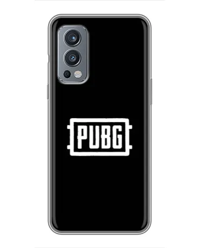 Чехол для OnePlus Nord 2 с картинкой «Лого BMW — металлический блеск»