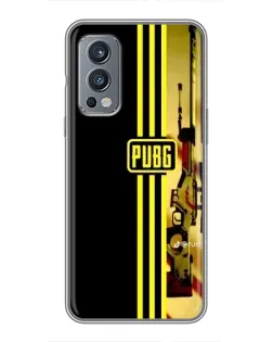 Чехол для OnePlus Nord 2 с картинкой «PUBG — камуфляжный шлем»