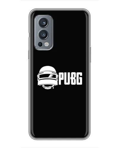 Чехол для OnePlus Nord 2 с картинкой «PUBG — классический лого»