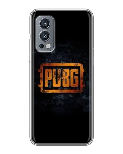 Чехол для OnePlus Nord 2 с картинкой «PUBG — золотой логотип»