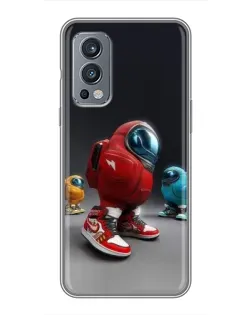 Чехол для OnePlus Nord 2 с картинкой «Among Us — 3D стиль» Чехол для OnePlus Nord 2 с картинкой «Among Us — 3D стиль»