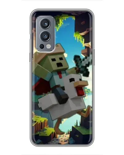 Чехол для OnePlus Nord 2 с картинкой «Стив и гусь» Чехол для OnePlus Nord 2 с картинкой «Стив и гусь»
