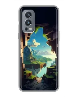 Чехол для OnePlus Nord 2 с картинкой «Вид из пещеры»
