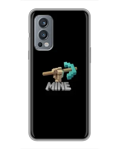 Чехол для OnePlus Nord 2 с картинкой «Алмазная кирка» Чехол для OnePlus Nord 2 с картинкой «Алмазная кирка»