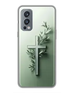Чехол для OnePlus Nord 2 с картинкой «Оливковая ветвь»