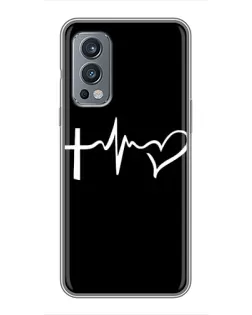 Чехол для OnePlus Nord 2 с картинкой «Пульс веры»