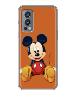 Чехол для OnePlus Nord 2 с картинкой «Микки отдыхает»