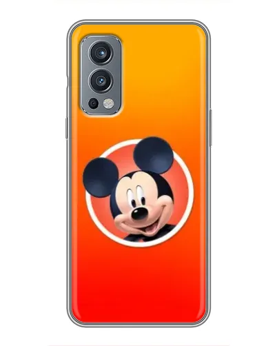 Чехол для OnePlus Nord 2 с картинкой «Mickey в круге»