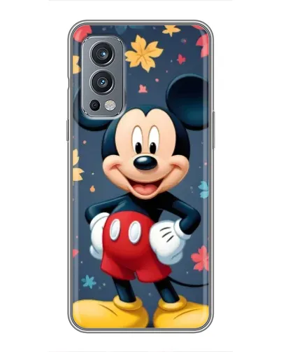 Чехол для OnePlus Nord 2 с картинкой «Осенний Mickey Mouse»