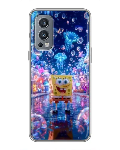 Чехол для OnePlus Nord 2 с картинкой «Неоновый океан»