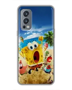 Чехол для OnePlus Nord 2 с картинкой «Развлечения на пляже»
