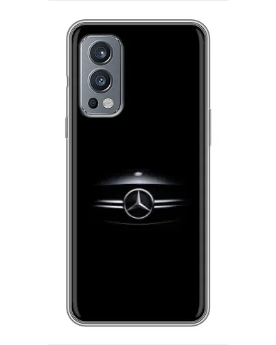 Чехол для OnePlus Nord 2 с картинкой «Mercedes — абстрактные линии» Чехол для OnePlus Nord 2 с картинкой «Mercedes — абстрактные линии»