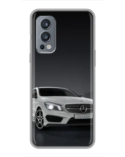 Чехол для OnePlus Nord 2 с картинкой «Mercedes AMG GT Silver» Чехол для OnePlus Nord 2 с картинкой «Mercedes AMG GT Silver»