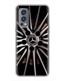 Чехол для OnePlus Nord 2 с картинкой «Диск Mercedes»