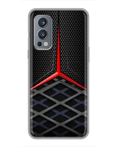 Чехол для OnePlus Nord 2 с картинкой «Mercedes Carbon Grid» Чехол для OnePlus Nord 2 с картинкой «Mercedes Carbon Grid»