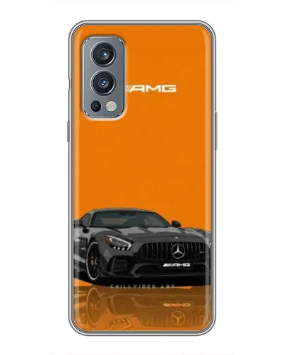 Чехол для OnePlus Nord 2 с картинкой «Оранжевый Mercedes AMG» Чехол для OnePlus Nord 2 с картинкой «Оранжевый Mercedes AMG»