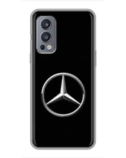 Чехол для OnePlus Nord 2 с картинкой «Mercedes классический лого» Чехол для OnePlus Nord 2 с картинкой «Mercedes классический лого»