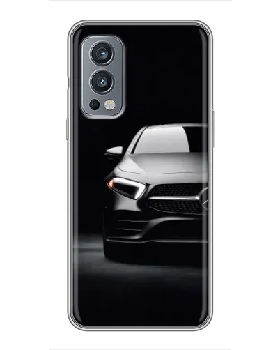 Чехол для OnePlus Nord 2 с картинкой «Свет фар Mercedes» Чехол для OnePlus Nord 2 с картинкой «Свет фар Mercedes»