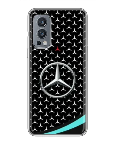 Чехол для OnePlus Nord 2 с картинкой «Mercedes — бирюзовый акцент» Чехол для OnePlus Nord 2 с картинкой «Mercedes — бирюзовый акцент»