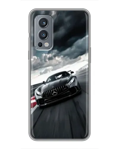 Чехол для OnePlus Nord 2 с картинкой «Гоночный Mercedes AMG» Чехол для OnePlus Nord 2 с картинкой «Гоночный Mercedes AMG»